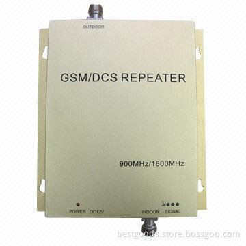 Dual-band Repeater Cell Phone Signal GSM/DCS Boosters, Measures 220 x 140 x 40mm